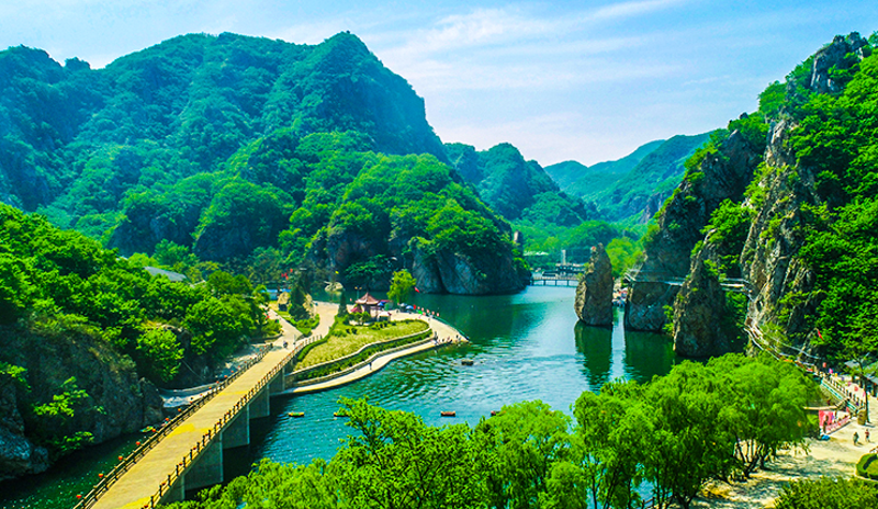 大连冰峪沟:自然风光与人造景观的完美结合